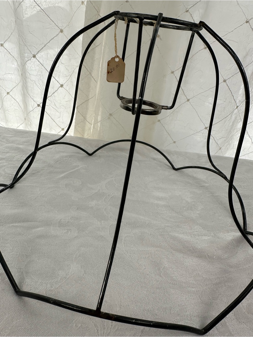 Vintage Wire Lamp Shade Frame - Picture 6 of 6